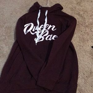 fleece hoodie
